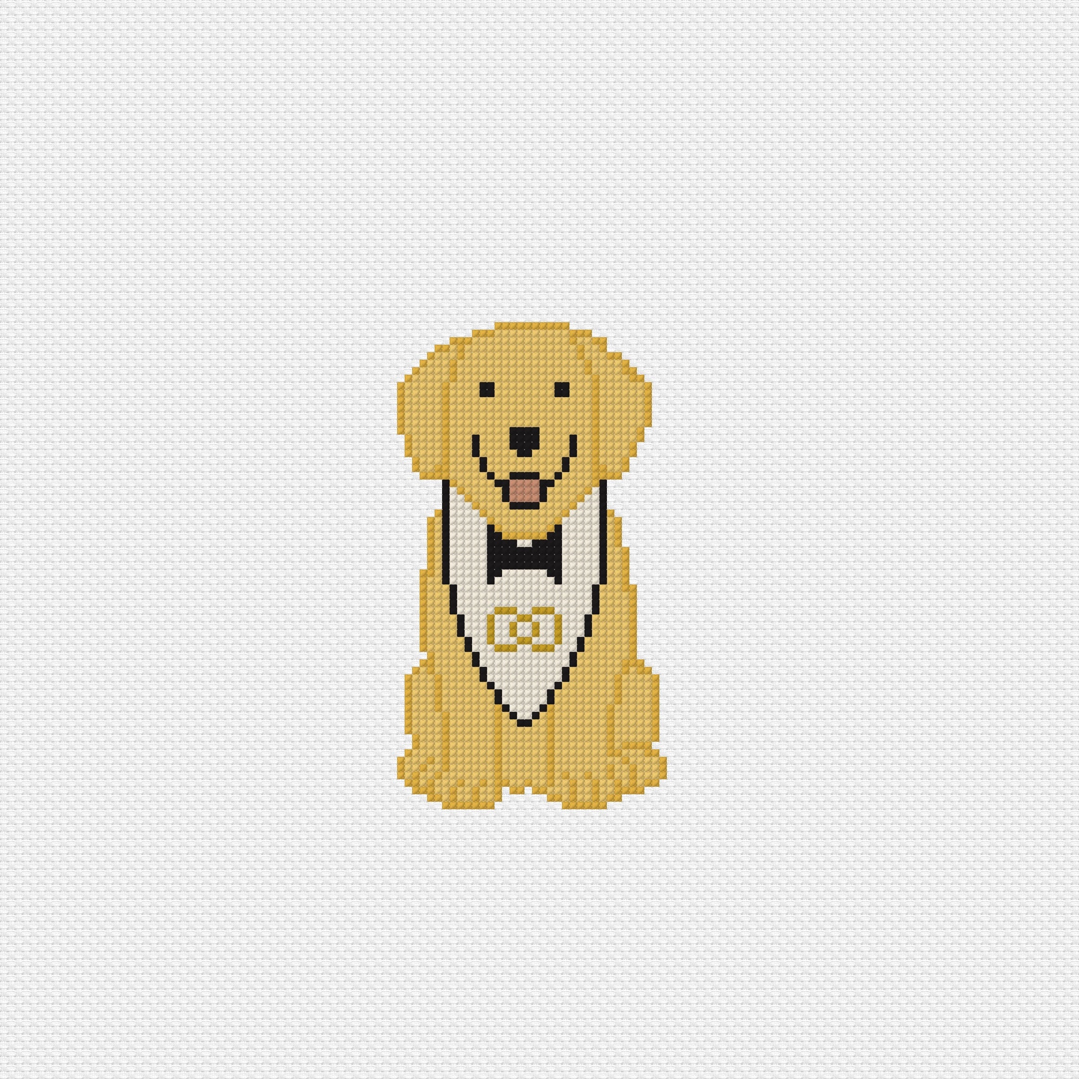 Ring Bearer: Yellow Lab