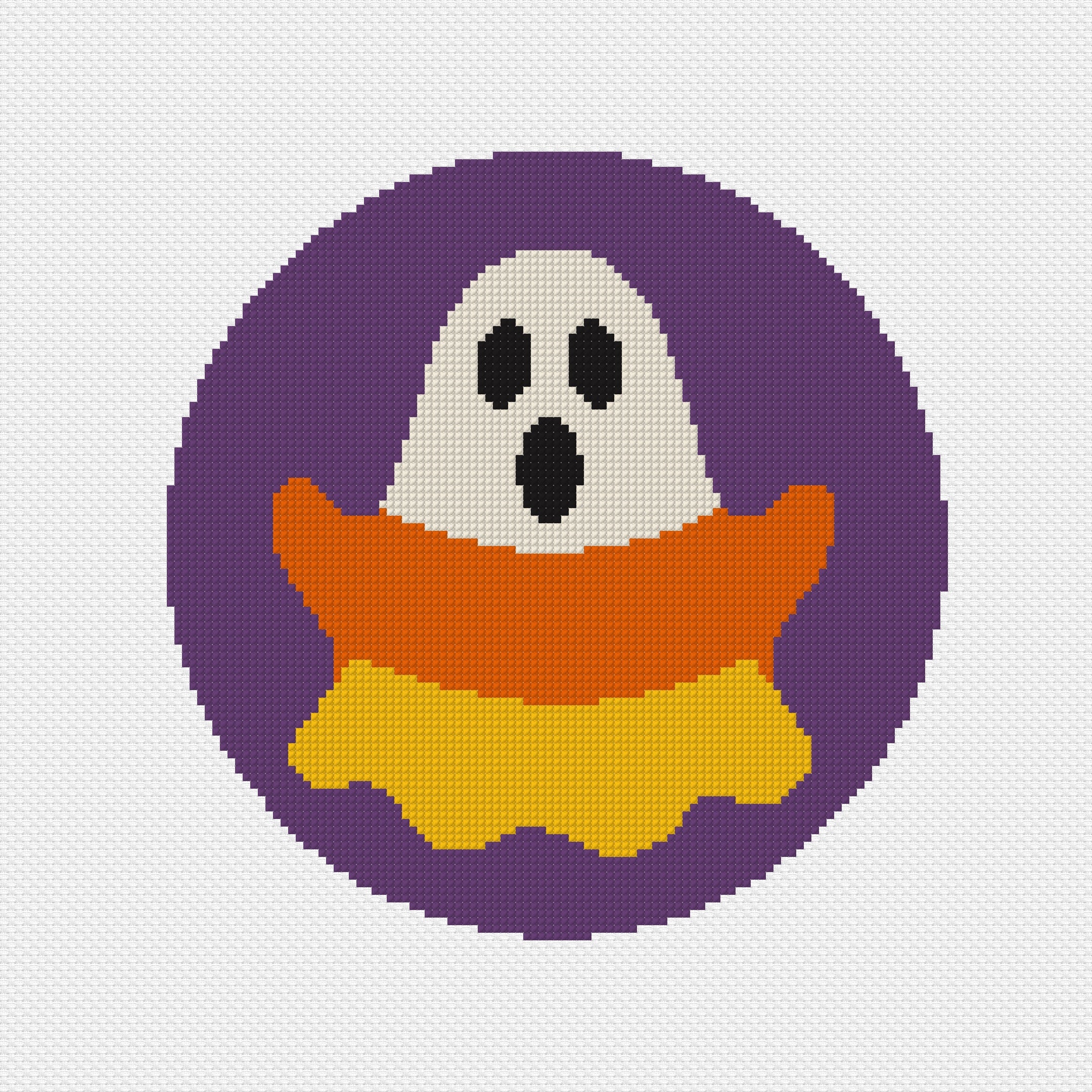 Candy Corn Ghost