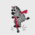 Pogo Stick Zebra