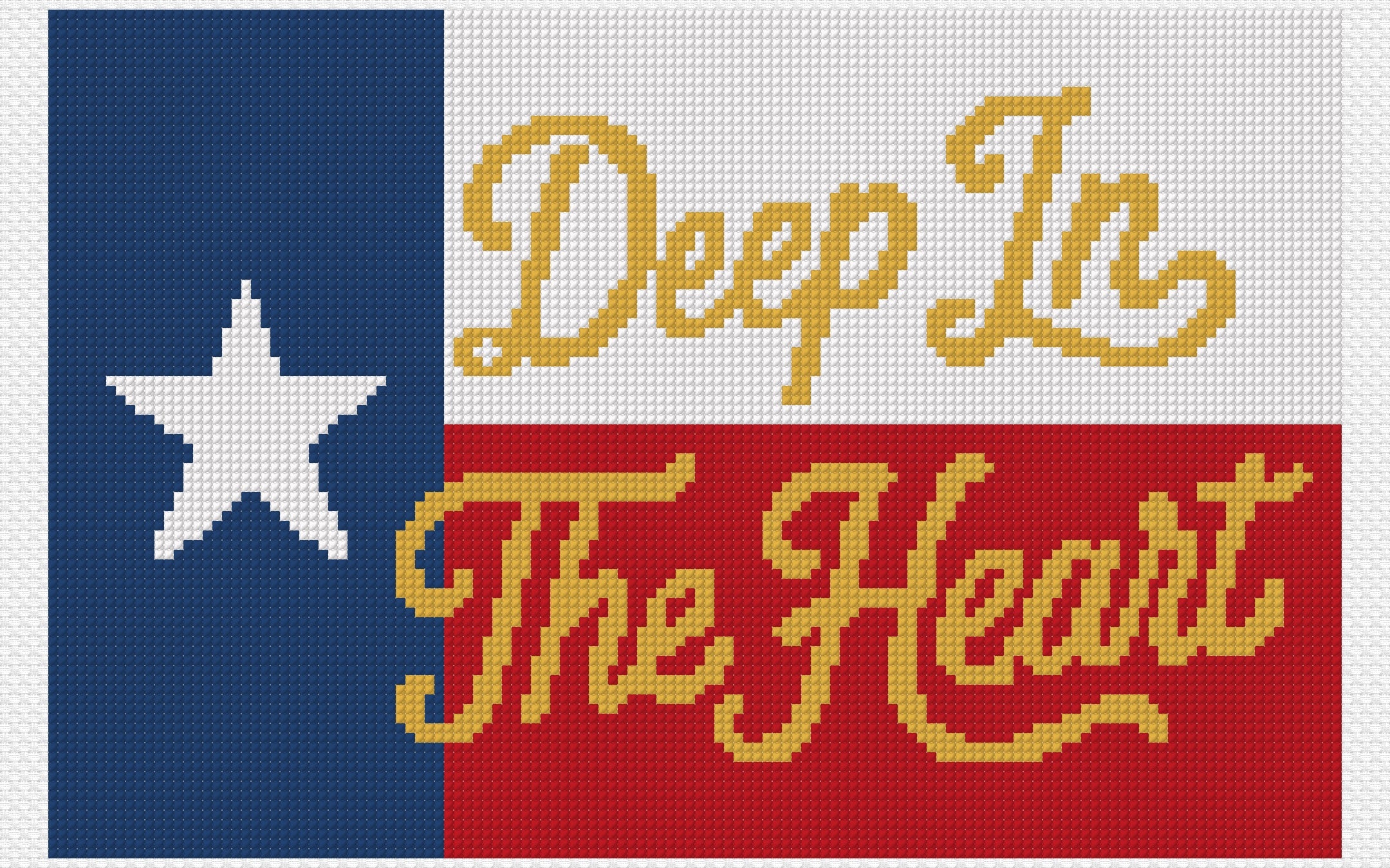 Deep In The Heart of Texas Flag