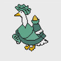 Statue Of Porch Goose