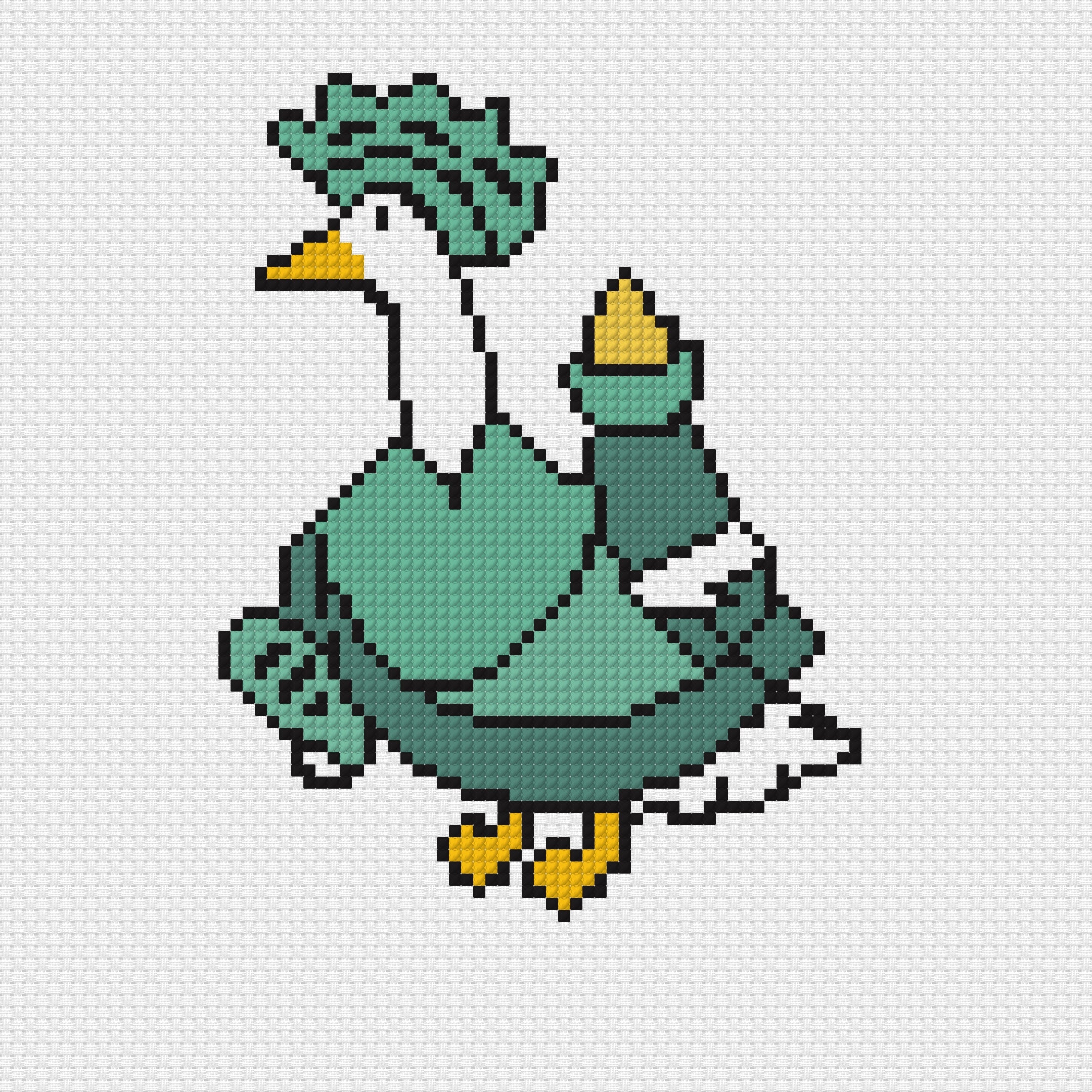 Statue Of Porch Goose