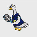 Tennis Porch Goose