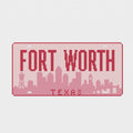 Fort Worth License Plate
