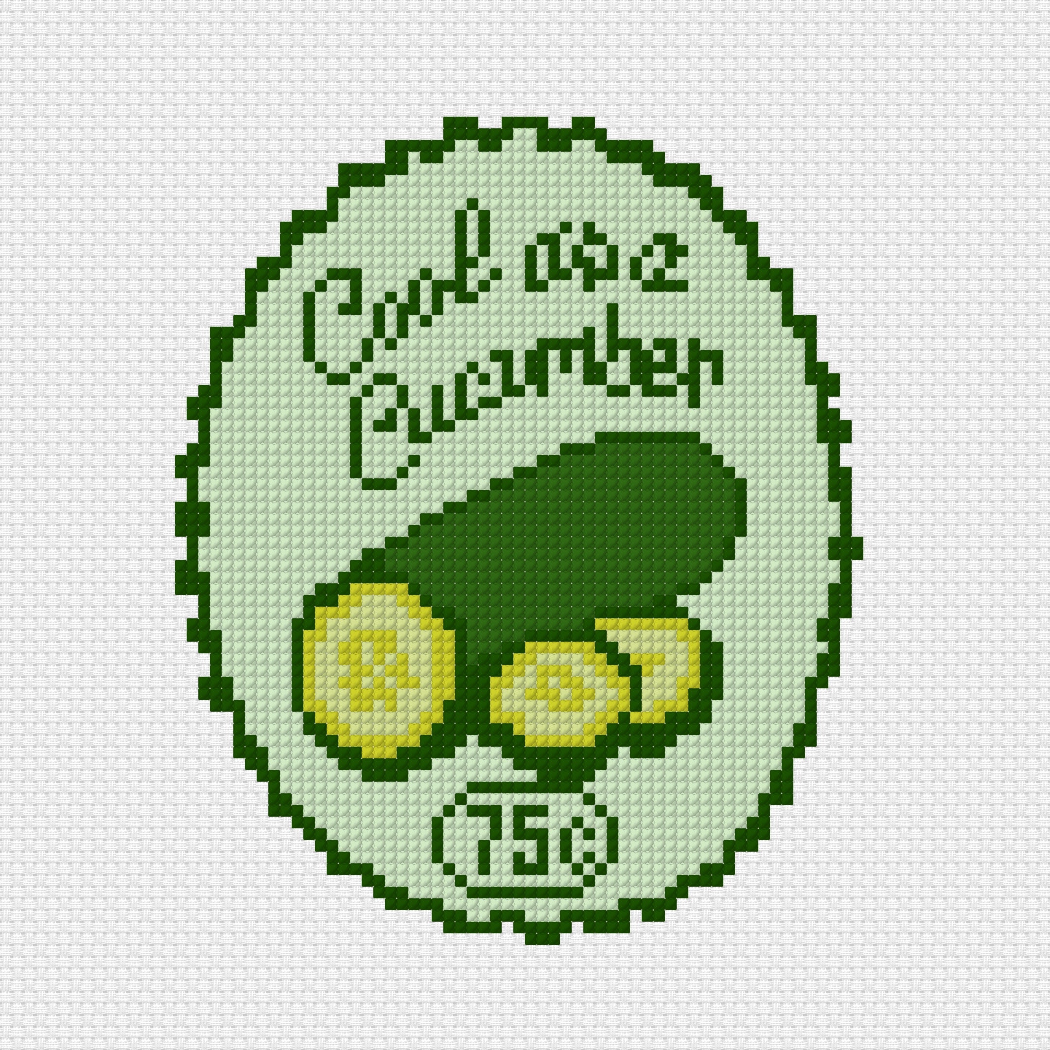 Fruit & Vegetable Stamps: Cucumber