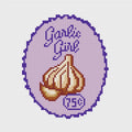 Fruit & Vegetable Stamps: Garlic