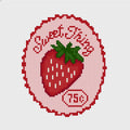 Fruit & Vegetable Stamps: Strawberry