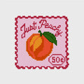 Fruit & Vegetable Stamps: Peach